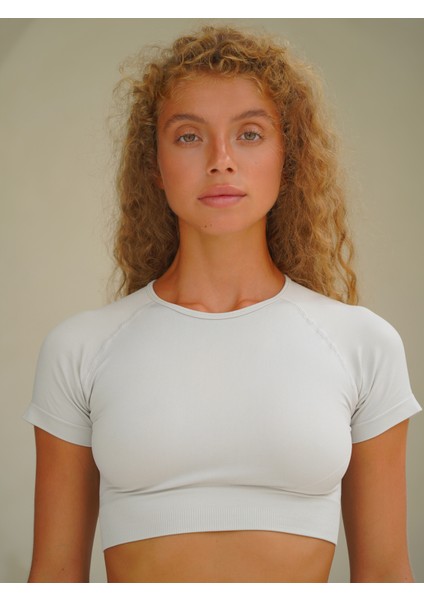 Rufus Taş Kısa Kollu Crop Top indirimleri