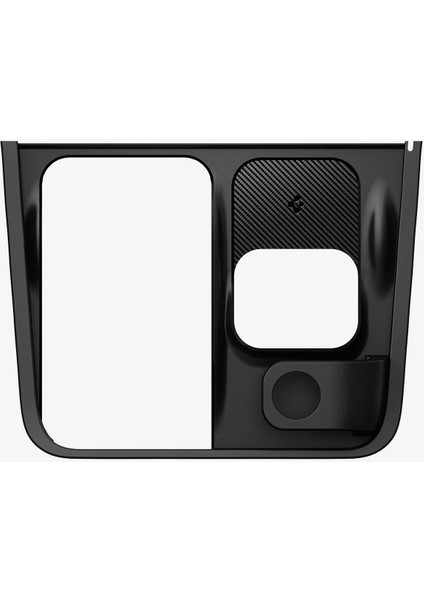 Tesla Model Y (2024-2023) & Model 3 (2023) Orta Konsol Kablosuz Şarj Bölmesi Düzenleyici 3 in 1 Hub (USB-C Şarj Kablosu Dahil, Watch Şarjı Dahil Değil) Black TO272 - ACP09019 fiyatları