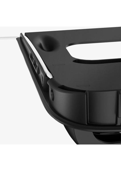 Tesla Model Y (2024-2023) & Model 3 (2023) Orta Konsol Kablosuz Şarj Bölmesi Düzenleyici 3 in 1 Hub (USB-C Şarj Kablosu Dahil, Watch Şarjı Dahil Değil) Black TO272 - ACP09019 modelleri