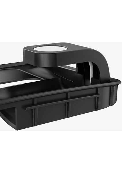 Tesla Model Y (2024-2023) & Model 3 (2023) Orta Konsol Kablosuz Şarj Bölmesi Düzenleyici 3 in 1 Hub (USB-C Şarj Kablosu Dahil, Watch Şarjı Dahil Değil) Black TO272 - ACP09019 fırsatları