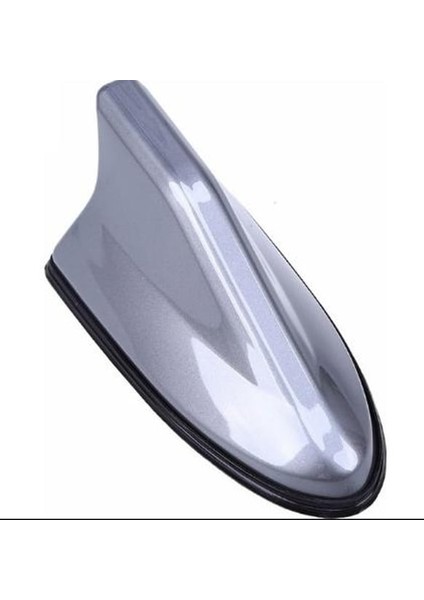 Tt Uyumlu Gümüş Gri (Silikonlu) Shark Balina Anten