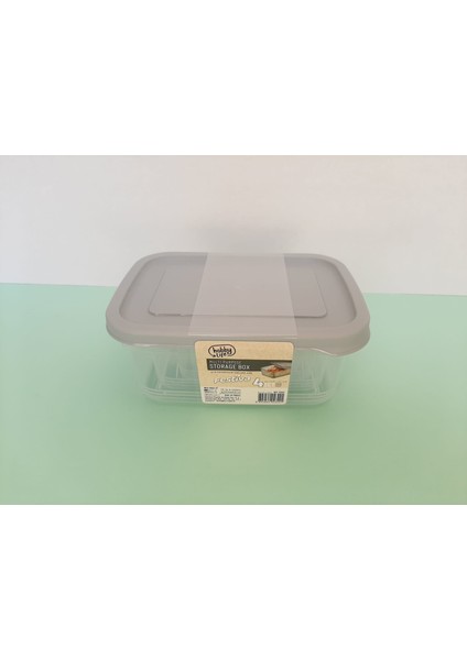 4 Adet Dikdörtgen Saklama Kabı Dörtlü Plastik Saklama Kabı Hobby Life Festiva