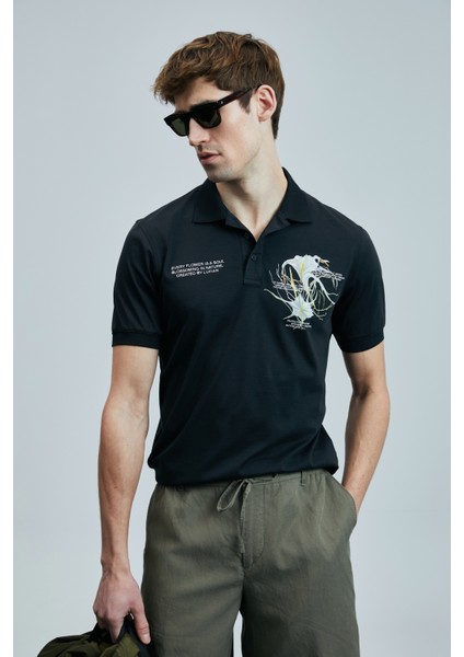 Bloom Smart Erkek Polo Tişört Siyah modelleri