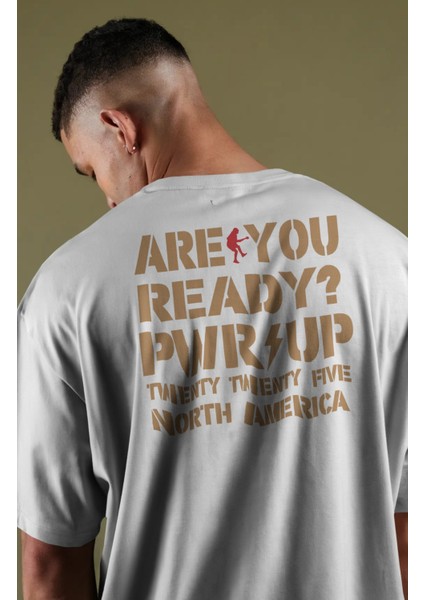 Unisex Are You Pwr Up Ac-Dc Sırt Baskılı Tişört, Oversize Rock Band Temalı T-Shirt modelleri