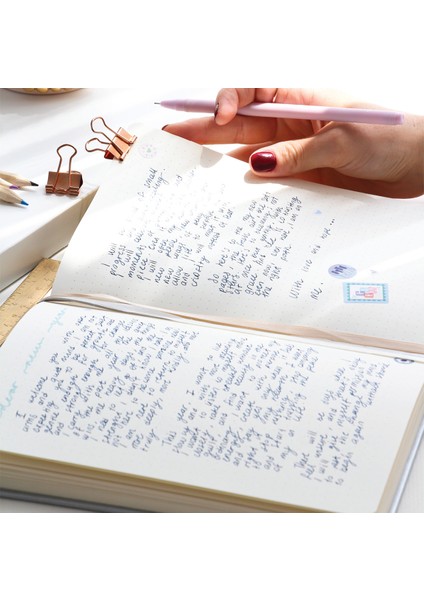 A5 Bullet Journal Noktalı Defter 140 Gr. 80 Yaprak Cotton Candy indirimleri