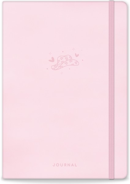 A5 Bullet Journal Noktalı Defter 140 Gr. 80 Yaprak Cotton Candy