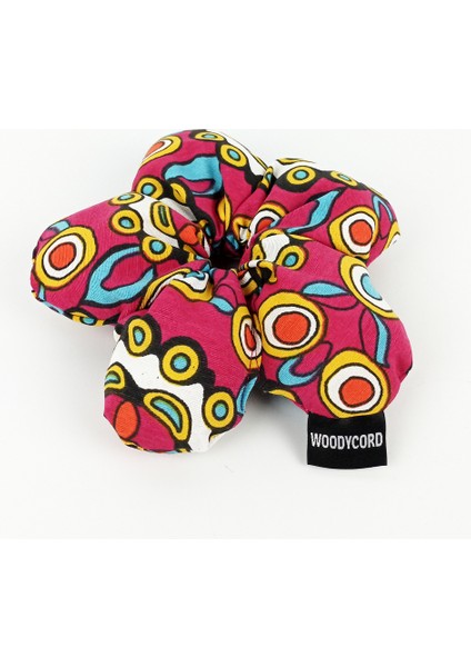 El Yapımı Çiçek Model Pofuduk Scrunchie Toka modelleri