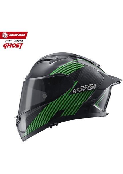 Full Face Kask FF-871 Ghost