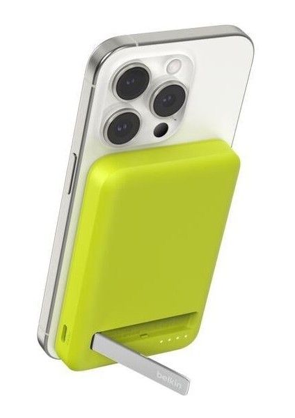 BPD006DSCY-APL Boostcharge Pro Magsafe Uyumlu Qi2 15W 5k Kablosuz Powerbank - Yeşil
