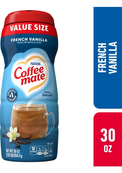 Coffee Mate French Vanilla Toz Kahve Kreması 850 G