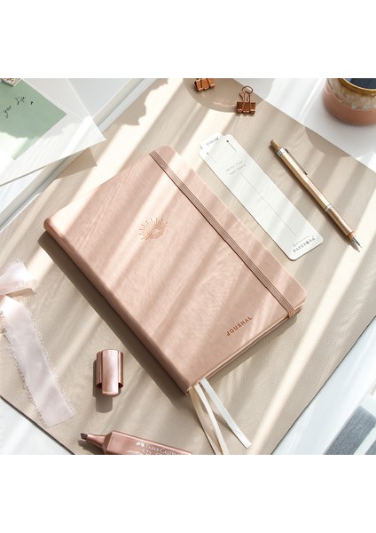 A5 Bullet Journal Noktalı Defter 140 Gr. 80 Yaprak Cappuccino
