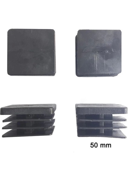 Kare Profil Iç Tapa 50X50 mm 4 Adet