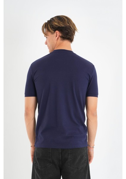 Alexandergardı Fermuarlı Yaka Detaylı Erkek T-Shirt indirimleri