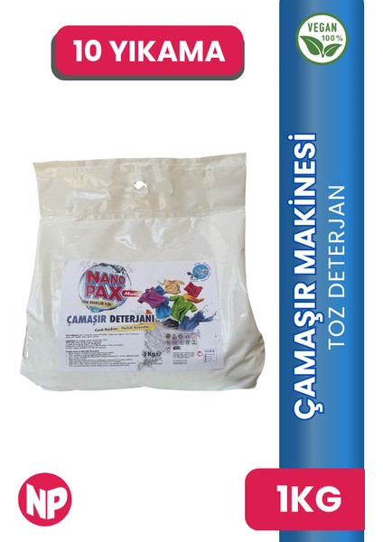 Çamaşır Makinesi Toz Deterjanı 1 kg