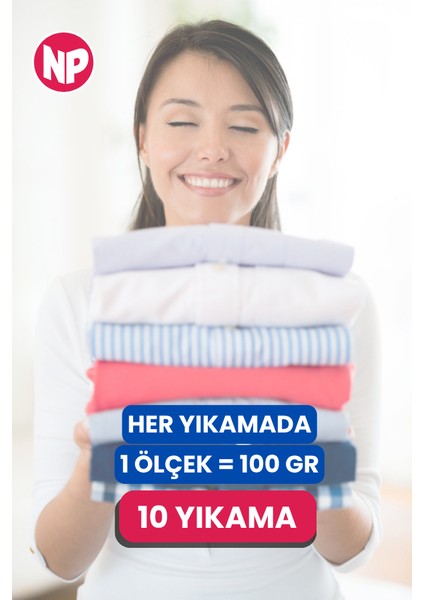 Çamaşır Makinesi Toz Deterjanı 1 kg