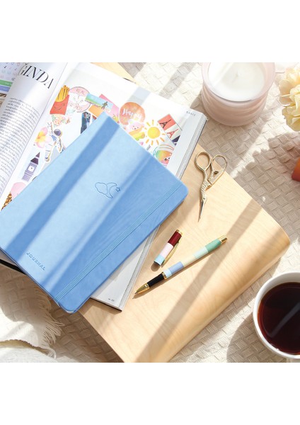 A5 Bullet Journal Noktalı Defter 140 Gr. 80 Yaprak Skylight