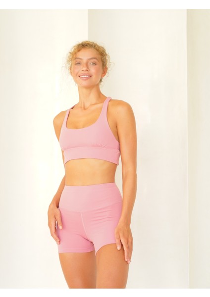 Samadhi Kaplı Spor Pembe Crop modelleri