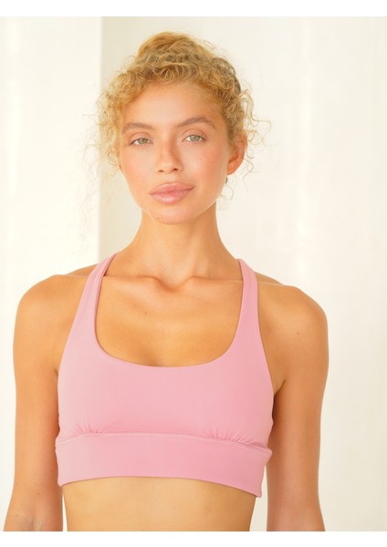 Samadhi Kaplı Spor Pembe Crop indirimleri