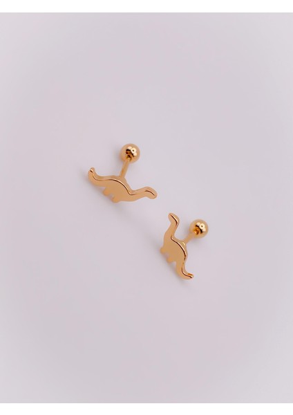 Cerrrahi Çelik Piercing ( Pirsing ) Dinozor Figürlü Tragus Helix Piercing (1ADET) fırsatları