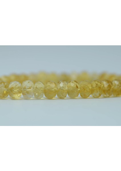 Sitrin Taşı Bileklik Para Taşı (Rondela Kesim) fiyatları
