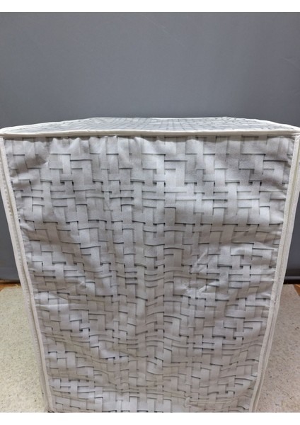 Kumaş Dokulu Pvc Kapli Su Geçi̇rmez Çamaşir Makinesi Kurutma Makinesi Örtüsü