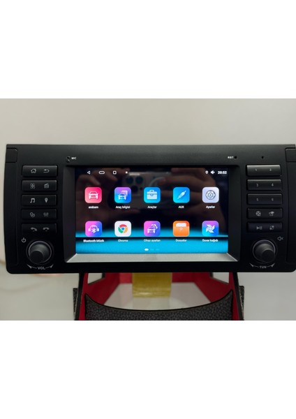 Bmw E39 Navigasyon Multimedya Oem Android Navimex 9908 Carplay