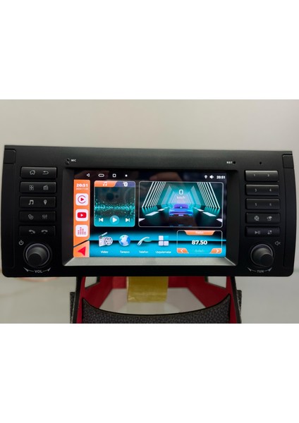 Bmw E39 Navigasyon Multimedya Oem Android Navimex 9908 Carplay