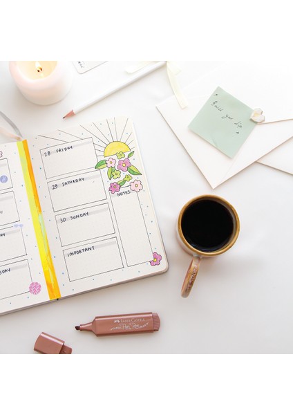 A5 Bullet Journal Noktalı Defter 140 Gr. 80 Yaprak Deep Charcoal modelleri