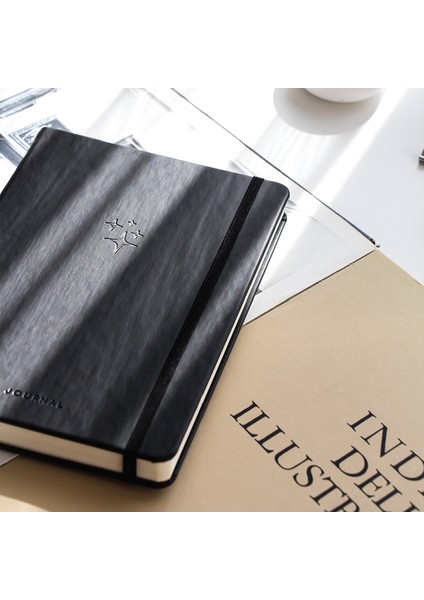 A5 Bullet Journal Noktalı Defter 140 Gr. 80 Yaprak Deep Charcoal fırsatları