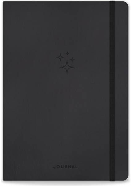 A5 Bullet Journal Noktalı Defter 140 Gr. 80 Yaprak Deep Charcoal