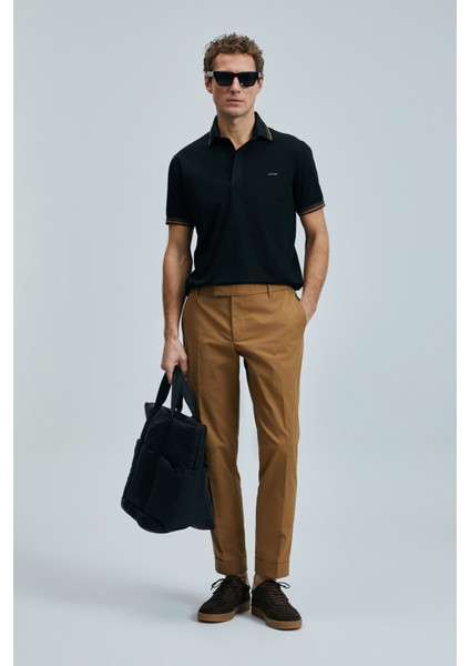 North Smart Erkek Polo Tişört Siyah