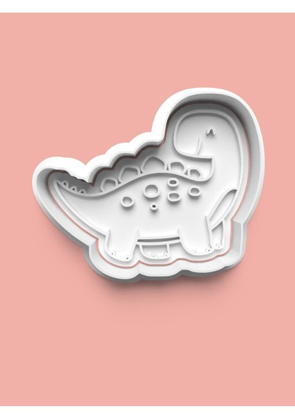 Dinozor Figürü Kurabiye Kalıbı ve Şeker Hamuru Kalıbı