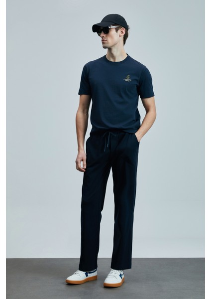 Olıvıa Modern Grafik T- Shirt Lacivert