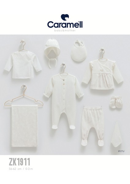 My Baby Kumsal % 100 Coton 10 Lu Hastane Çıkışı ( Yeni Doğan ) Tıny Lace Mini Dantel Detaylı ZK1911