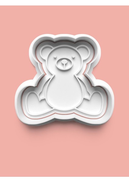 Bebek Ayıcık Kurabiye Kalıbı ve Şeker Hamuru Kalıbı