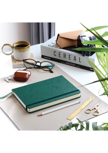 A5 Bullet Journal Noktalı Defter 140 Gr. 80 Yaprak Forest