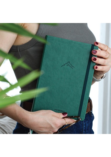 A5 Bullet Journal Noktalı Defter 140 Gr. 80 Yaprak Forest