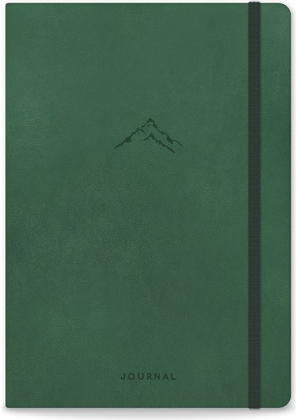 A5 Bullet Journal Noktalı Defter 140 Gr. 80 Yaprak Forest