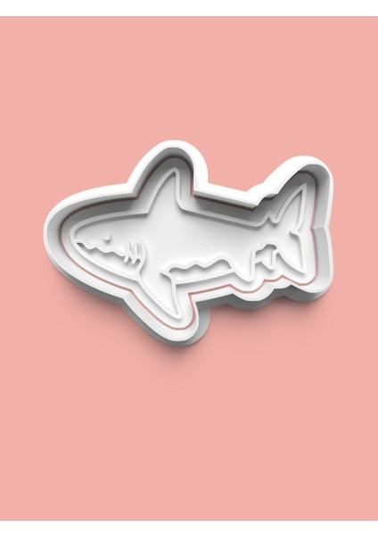 Köpek Balığı Kurabiye Kalıbı ve Şeker Hamuru Kalıbı