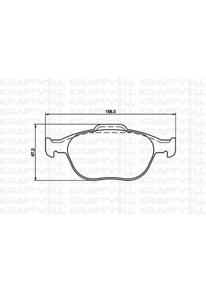 ON FREN BALATASI CONNECT 1,8TDCI 02 / FOCUS 1,8TDCI 9805