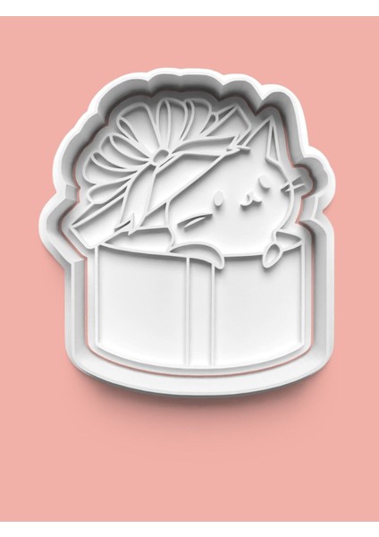 Yaramaz Kedi Kurabiye Kalıbı ve Şeker Hamuru Kalıbı