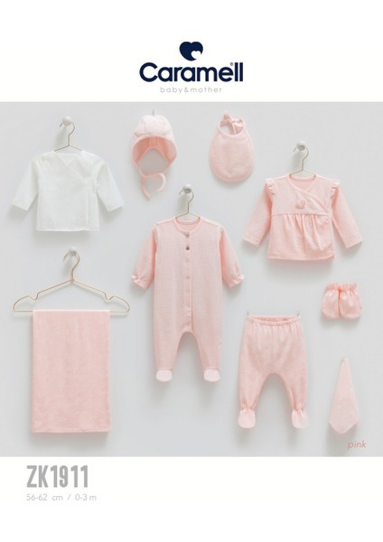 My Baby Kumsal % 100 Coton 10 Lu Hastane Çıkışı ( Yeni Doğan ) Tıny Lace Mini Dantel Detaylı ZK1911