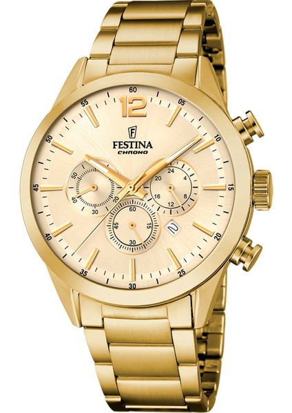 Festına F20633/4 Tımeless Chronograph Erkek Kol Saati