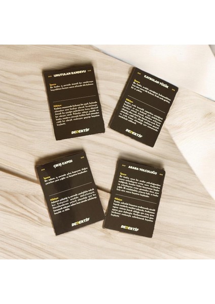 Kartlı Dedektif, Cinayet Çözme Oyunu fiyatları