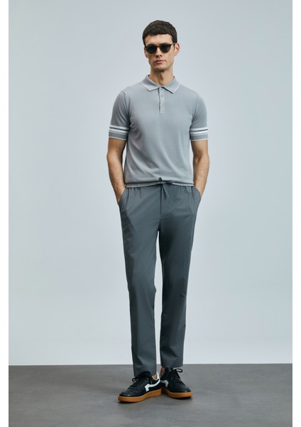 Marco Smart Erkek Chino Pantolon Slim Fit Yeşil