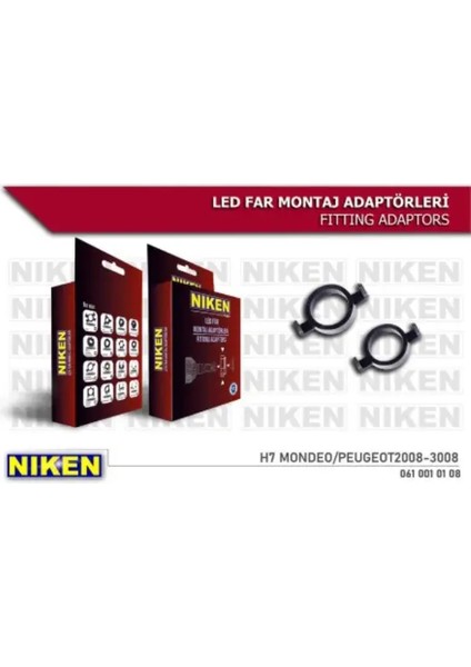 LED Far Montaj Adaptoru H7 MONDEO/PEUGEOT2008 (L10