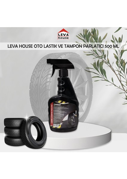 Oto Lastik ve Tampon Parlatıcı 500ML