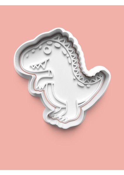 Dinozor Figürü Kurabiye Kalıbı ve Şeker Hamuru Kalıbı