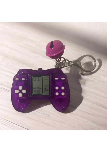Gerçek Tetris Anahtarlık Çanta Süsü Turuncu fırsatları