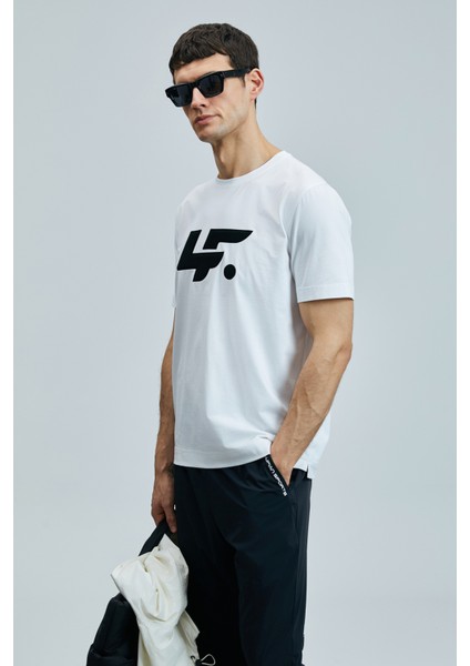 Onıx Modern Grafik T- Shirt Siyah indirimleri